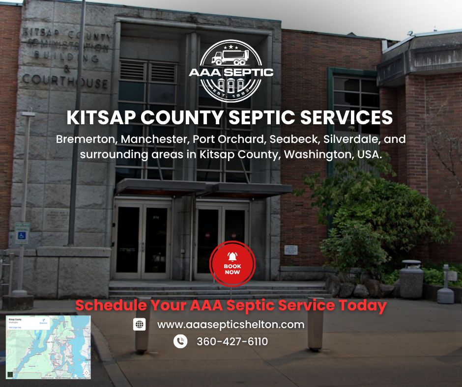 AAA Septic is Kitsap County's choice for pumping, repairs & installations. Serving Bremerton, Port Orchard, Poulsbo & more. Call (360) 427-6110